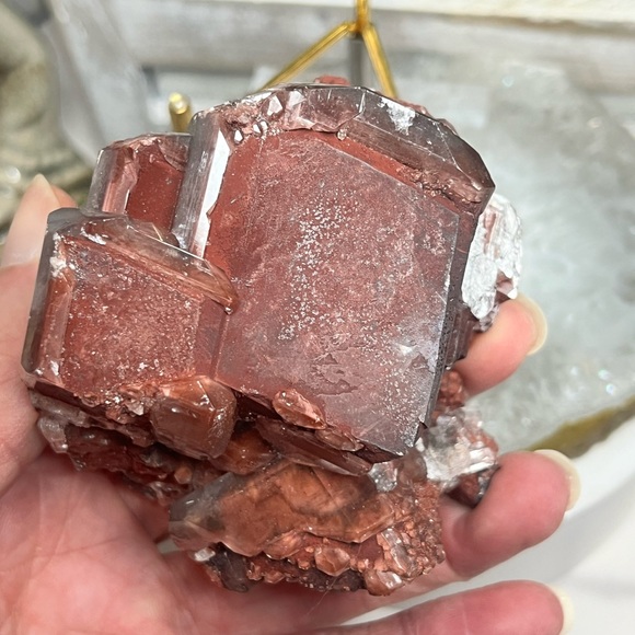 Hematite Calcite Covered Calcite - Picture 5 of 8